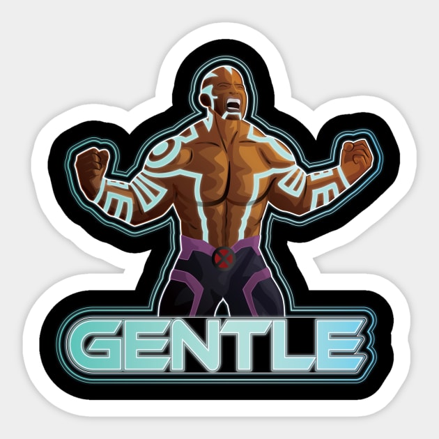 Be Gentle Sticker by carcrashcarlos